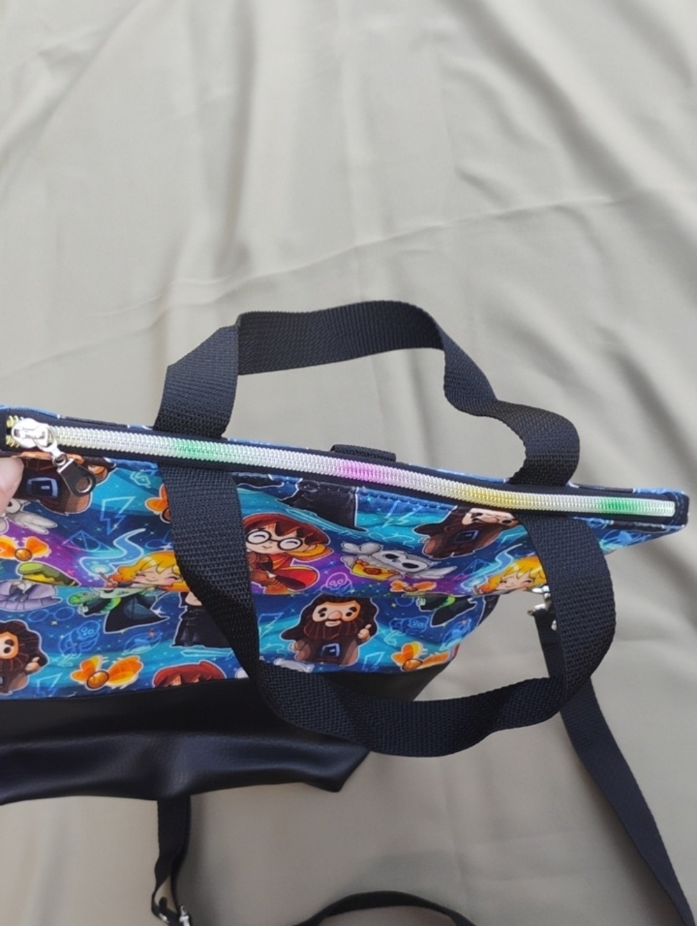 Harry Potter Characters Crossbody Tote Bag - Picture 4 of 6